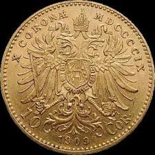 Rakousko-Uherská 10 koruna 1909