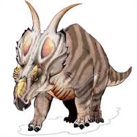 Rohatý dinosaurus rodu Achelousaurus