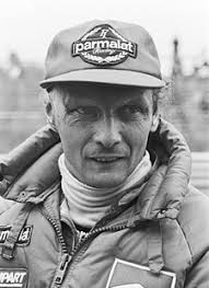 Automobilový závodník formule F1 Niki Lauda