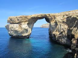 Azurové okno na ostrově Gozo