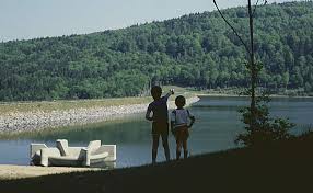 Vod�rensk� n�dr� s vodn� elektr�rnou Frauenau